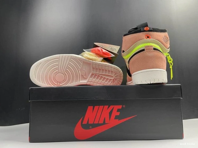 Cheap Jordan Air Peach Switch 1 CW6576-800 High 0709